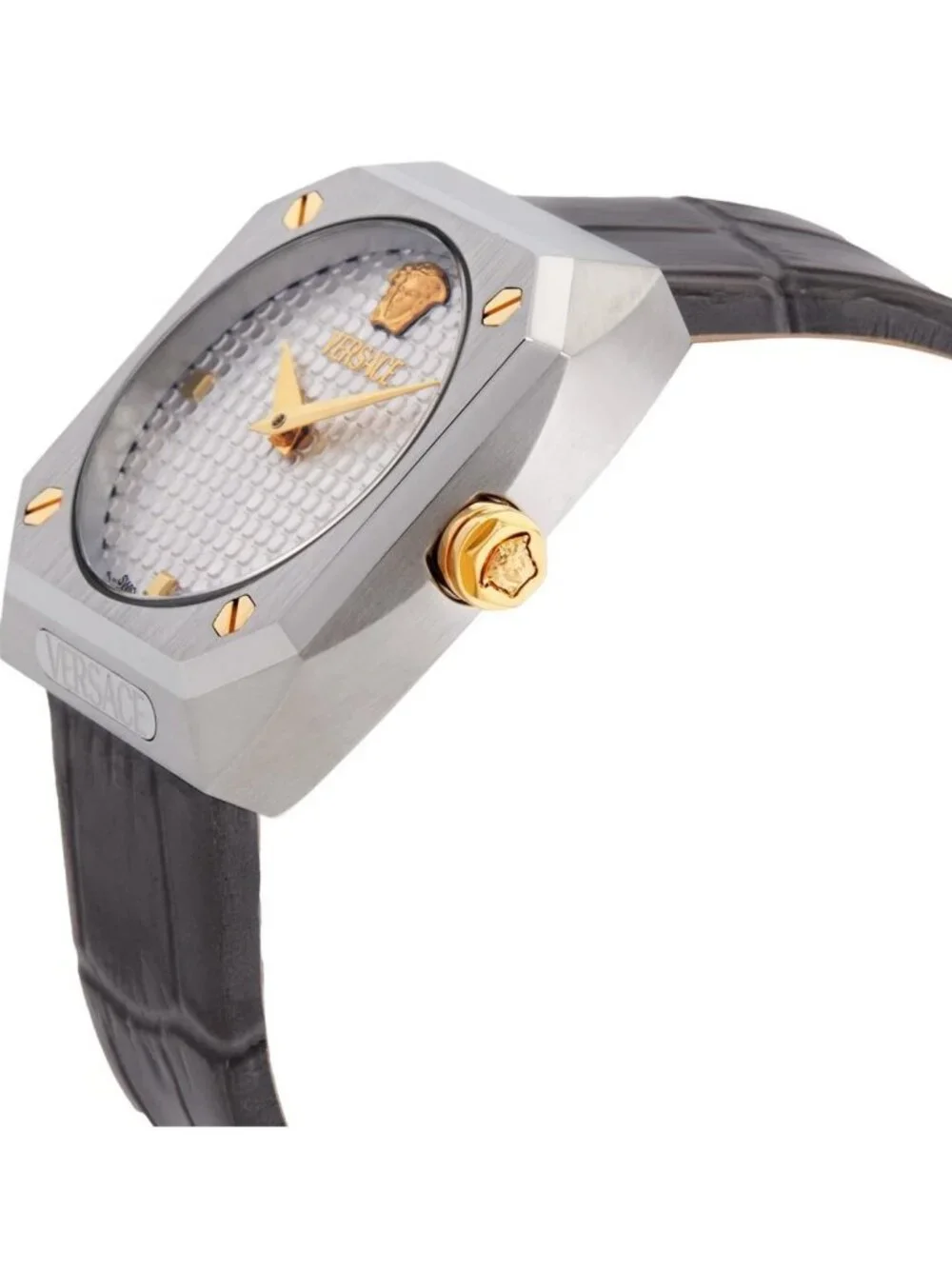 NWT Versace Antares Quartz Silver Dial Ladies Watch